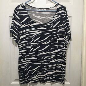 Cato summer print top 18/20W