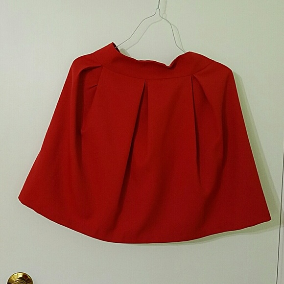 Orange/Red Skirt