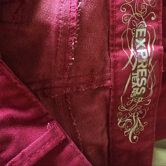 Red Express Skinny Jeans - Picture 4 of 4