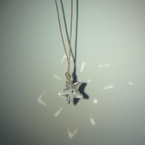Swarovski star necklace
