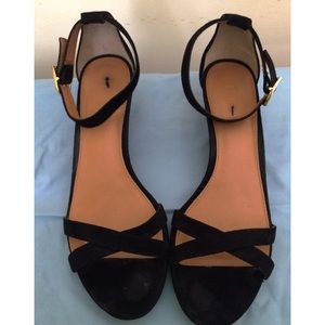 J crew wedge sandals