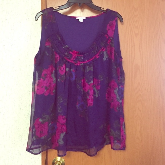 Floral Tank Top - Picture 1 of 2
