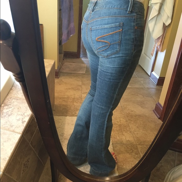 Size 6 Seven Sexy Flare Jeans - Picture 2 of 3