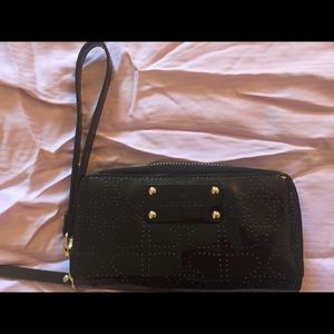 Kate Spade Jazzy Metro Black Patent Wristlet