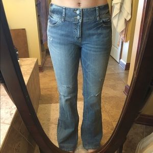 Higher Waisted Bootcut Jean