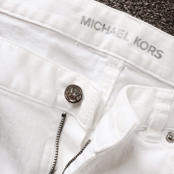 Michael Kors White Denim Capris