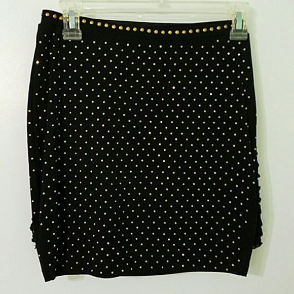 Two Mini Skirts - Black