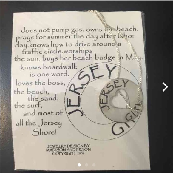 925 Jersey Girl necklace