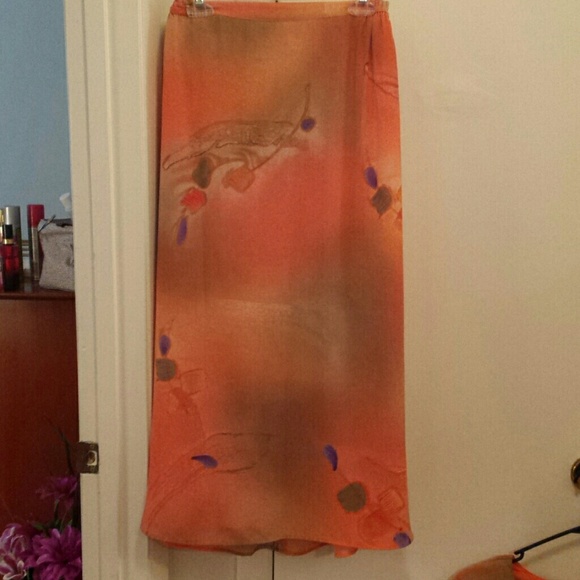 Skirt and top set