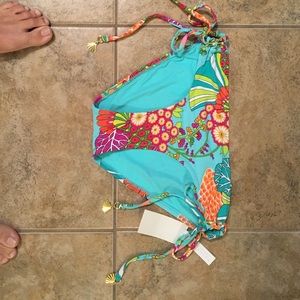Trina Turk swimsuit bottoms. Size 8. Aqua.