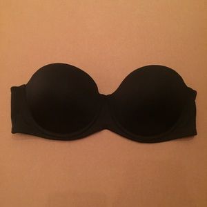 Calvin Klein strapless bra black