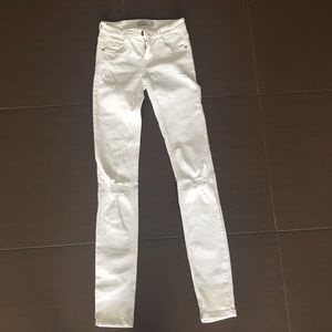 White Zara skinny jeans