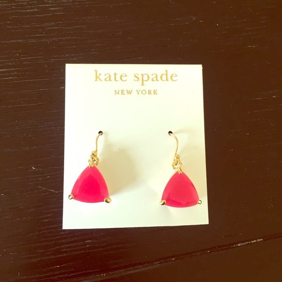 Kate spade earrings, 14k gold fill!