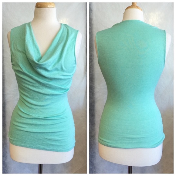 Michael Stars Tops - Michael stars sea foam green Cowl top Michael Stars Tops - Michael stars sea foam green Cowl top