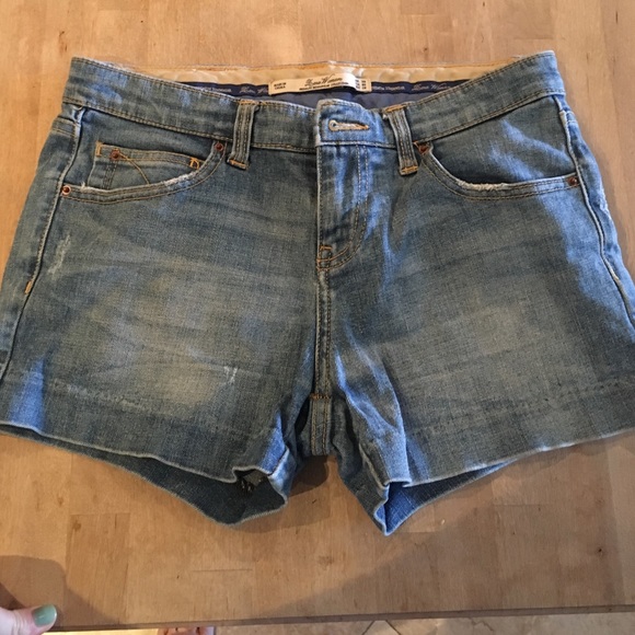 Zara denim shorts