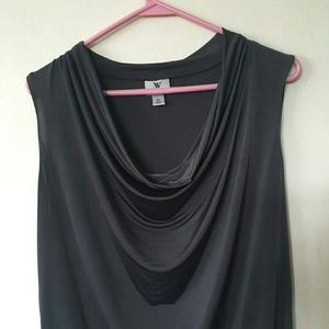 Worthington Sleeveless Cowl Neck Top