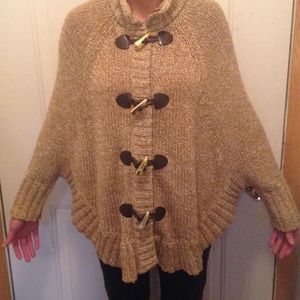 Michael Kors knitted poncho