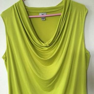 Worthington Sleeveless Cowl Neck Top