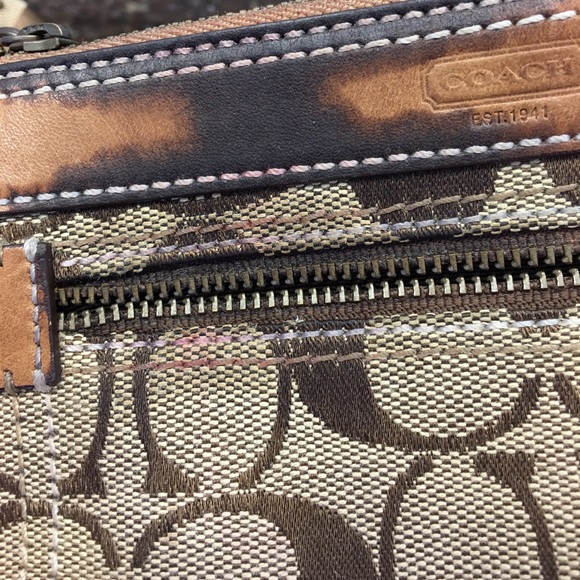 Authentic Coach hobo purse and wristlet - Picture 3 of 4