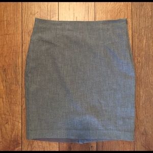 The Limited brown pencil skirt