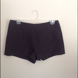 Zara Black Lace Shorts