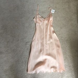 Moschino light pink dress slip
