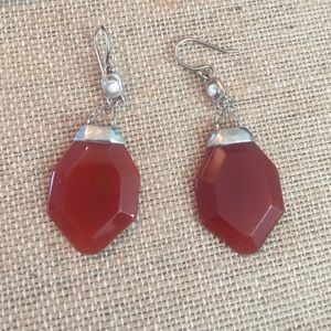 Beautiful One In Vermillion Silpada Earrings