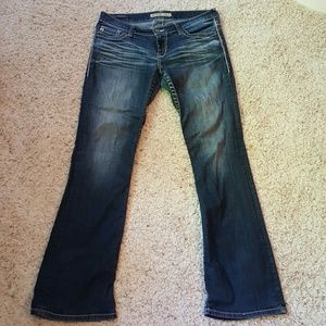 Big Star Casey K style low rise jeans.