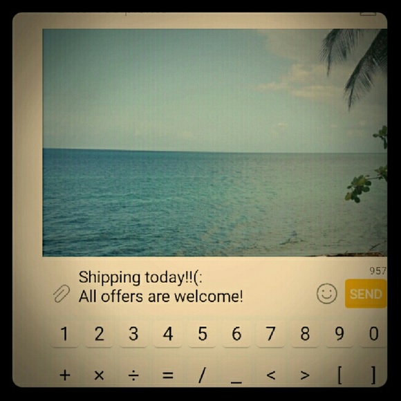 Shipping today!(: