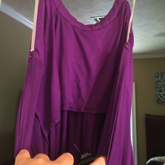 Purple halter top - Picture 2 of 2