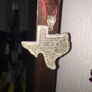 Texas keychain or necklace