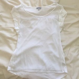 white blouse, rarely worn