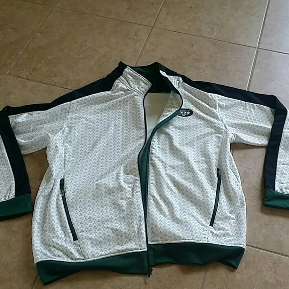 Authentic New York Jets Track Jacket  size 2XL. - Picture 4 of 4
