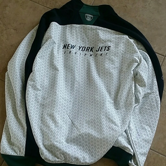 Authentic New York Jets Track Jacket  size 2XL. - Picture 2 of 4