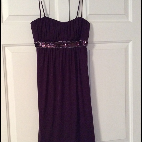 Purple dress