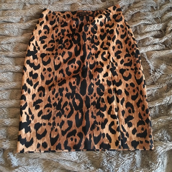 Cheetah pencil skirt