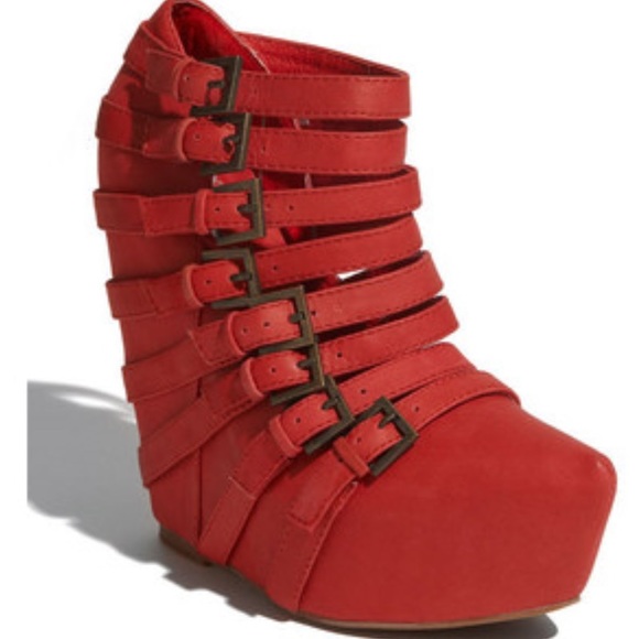 Jeffrey Campbell Strappy Wedge 7.5