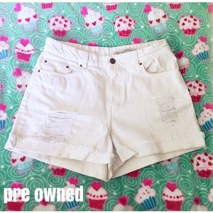 Zara high waist shorts