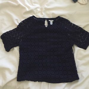 forever 21 patterned fabric top