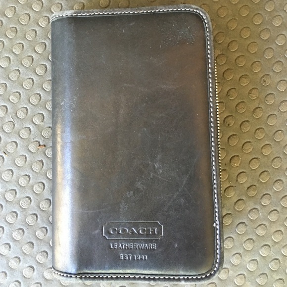 Coach black wallet
