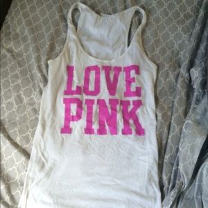 Pink tank top