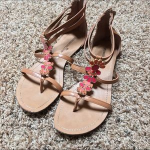 Flower sandals