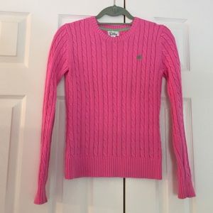 [Lilly Pulitzer] cable knit sweater