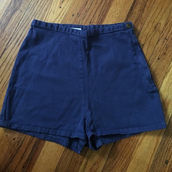 High waist shorts from American Apparel.