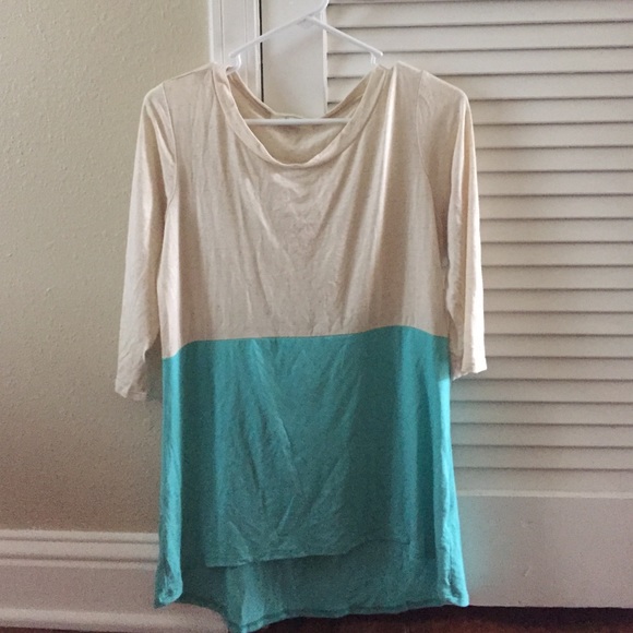Color block tunic