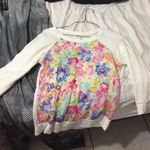 Flower sweater