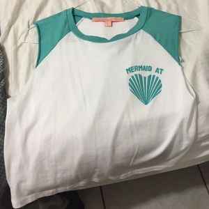 Crop top mermaid at 💗