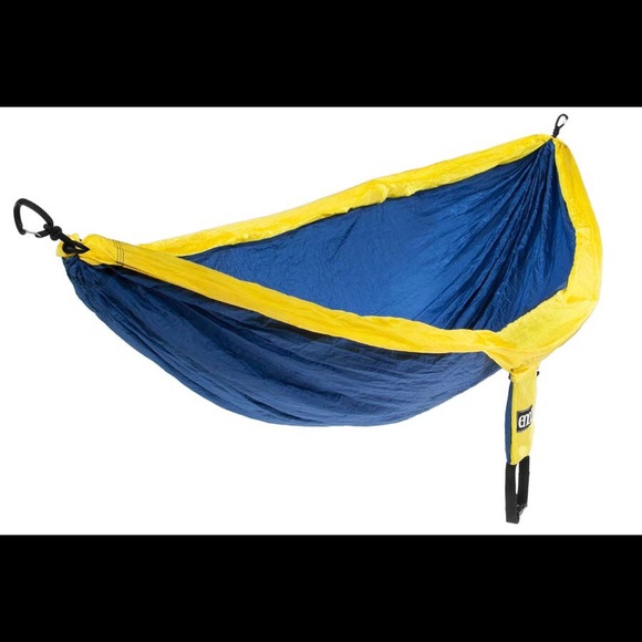 ENO Single Nest Hammock: Blue and Yellow combo
