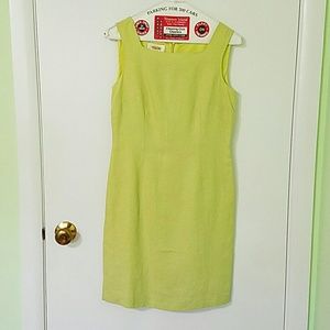 Yellow/Green Dress - Vintage