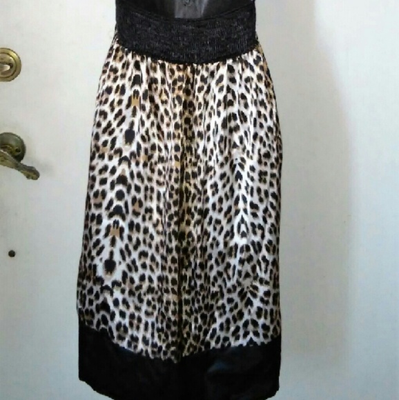 Animal print halter top dress usa - Picture 3 of 3